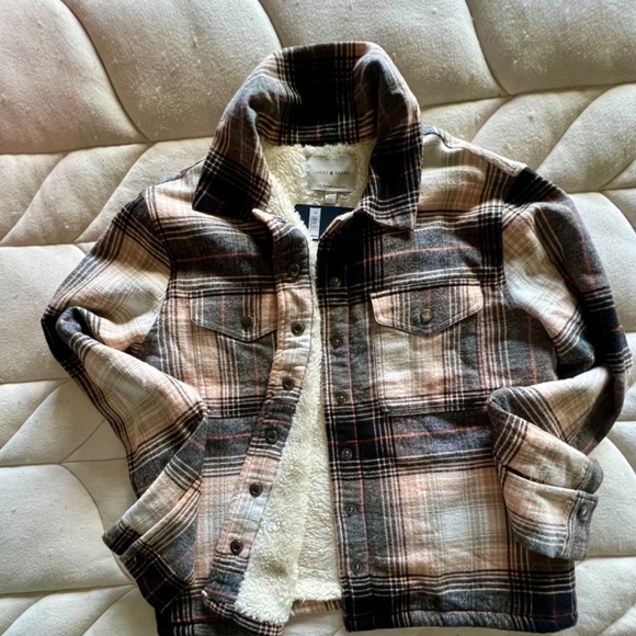 Lucky Brand flannel fleece jacket - Picture 4 of 4